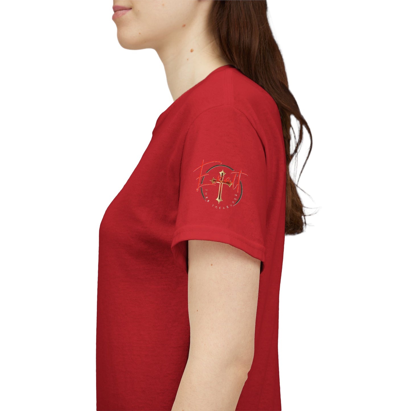 Christian Tee - Philippians 4:13 'Faith Is My Strength' (Copy)