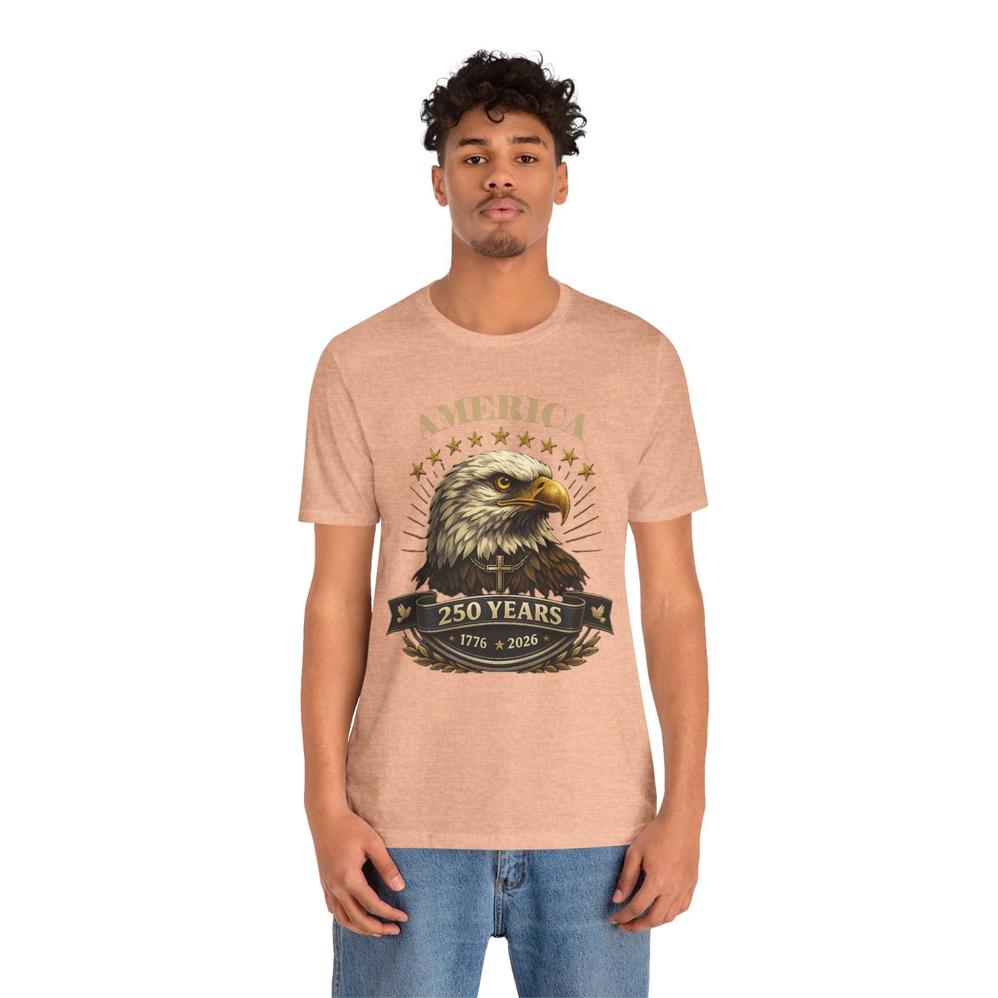America 250th Anniversary Eagle T-Shirt — 1776–2026 Patriotic Tee