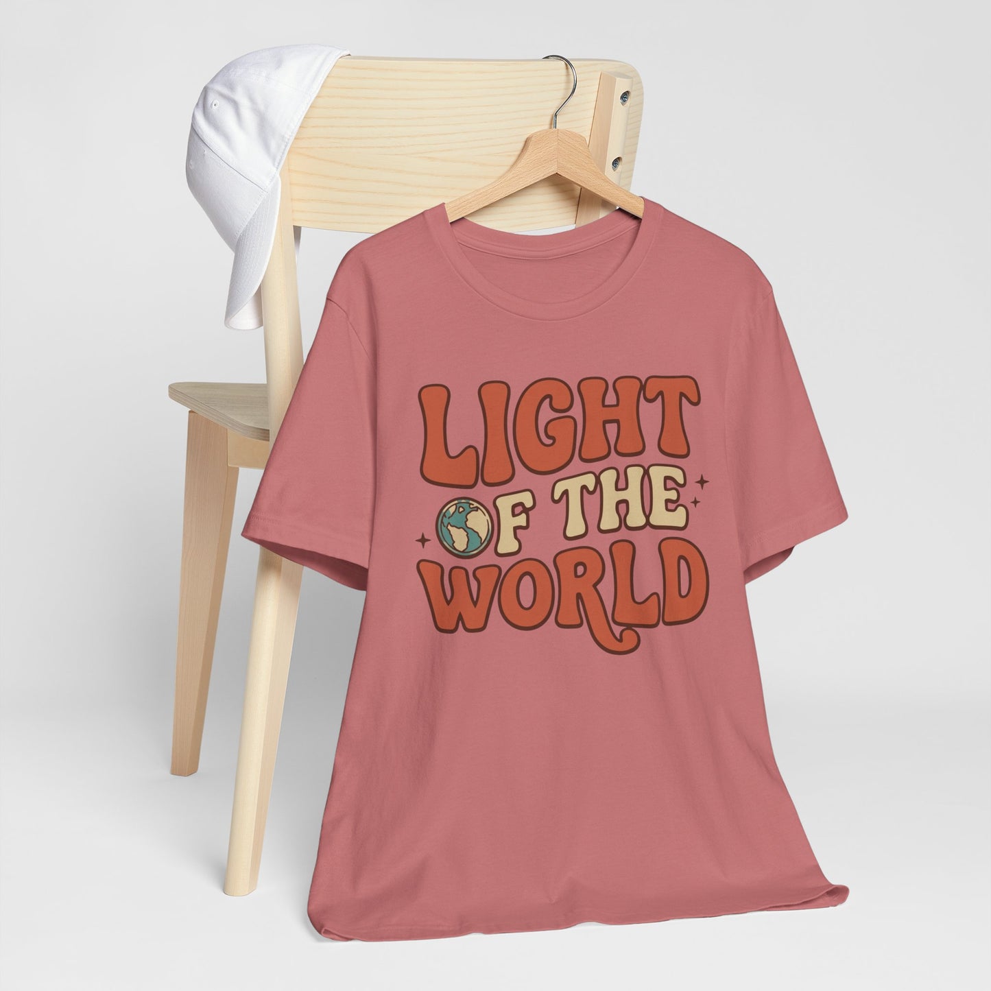 Light of the World T-Shirt — Inspirational Christian Tee