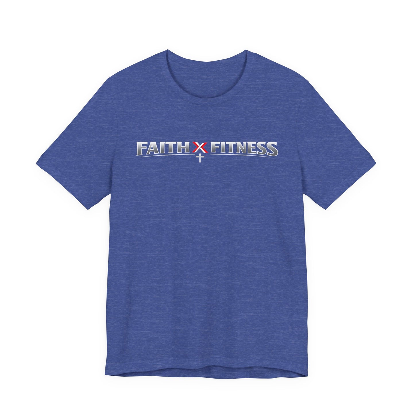 Faith x Fitness T-Shirt — Inspirational Workout Tee
