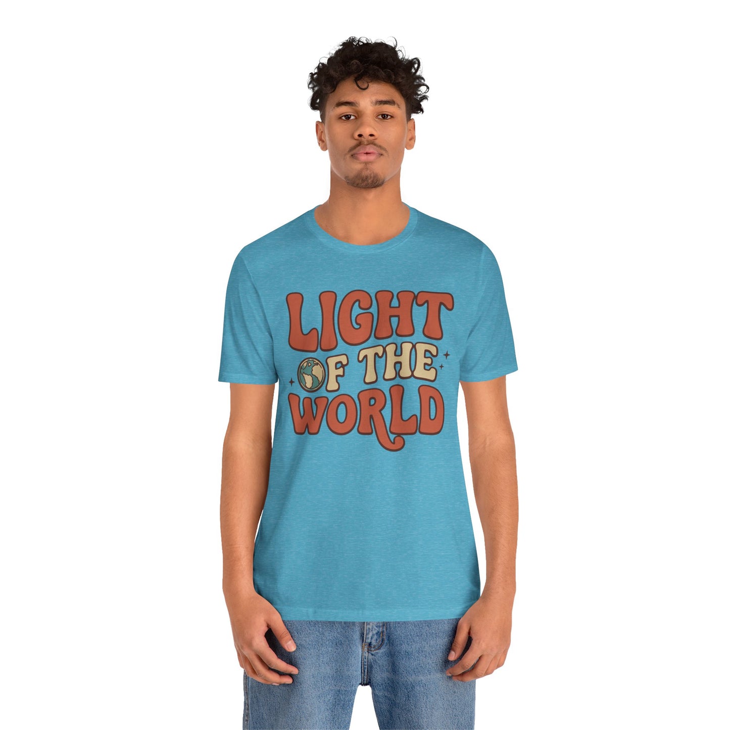 Light of the World T-Shirt — Inspirational Christian Tee