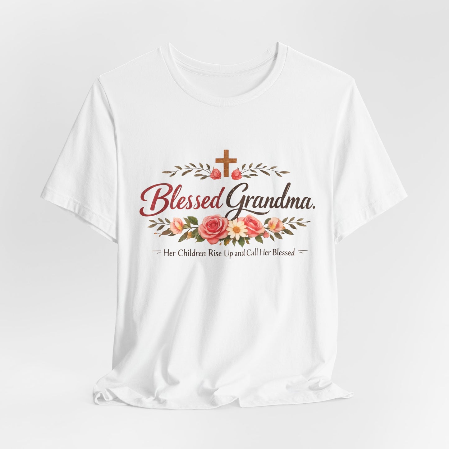 Blessed Grandma Floral Tee