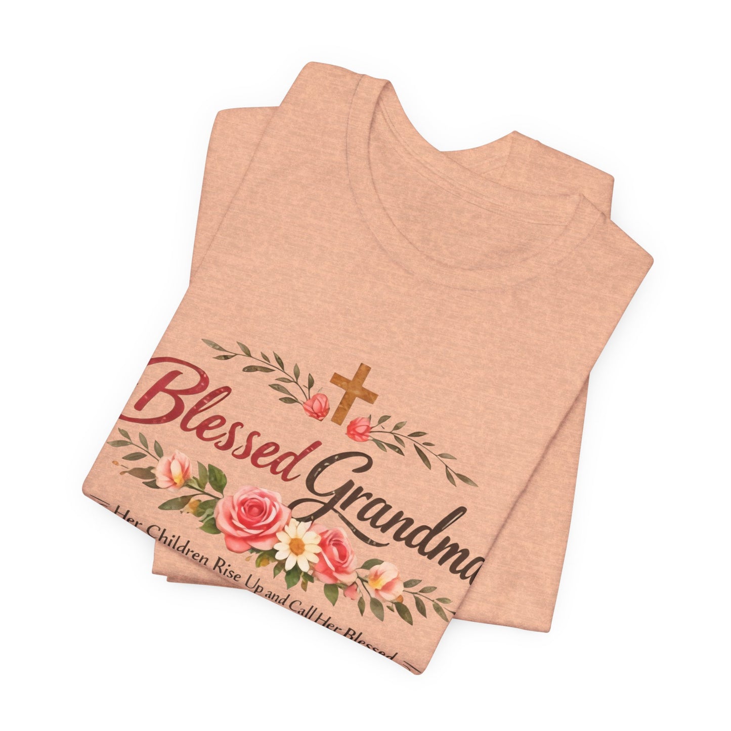 Blessed Grandma Floral Tee