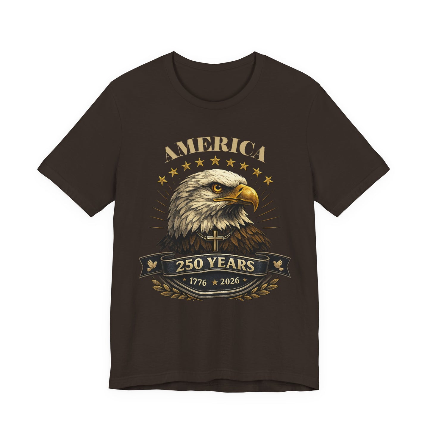 America 250th Anniversary Eagle T-Shirt — 1776–2026 Patriotic Tee