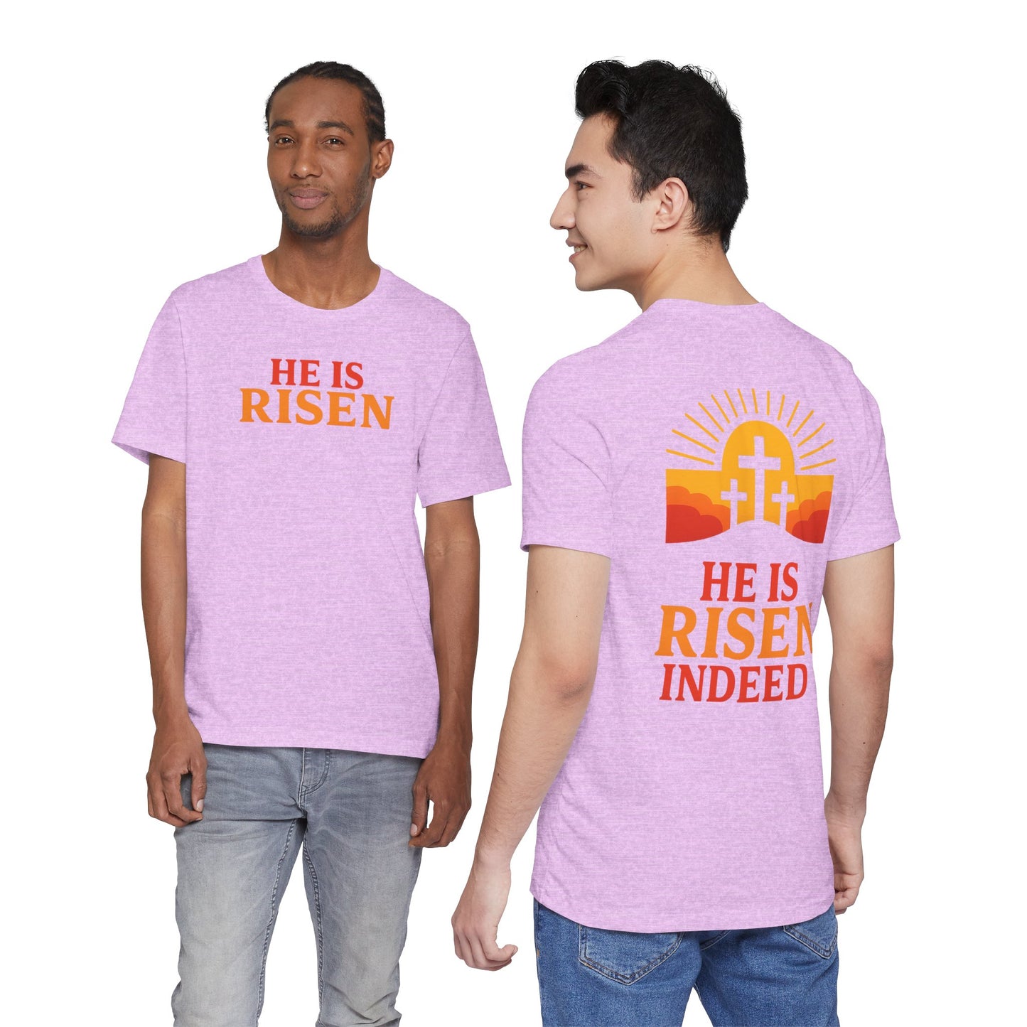 He Is Risen Indeed Tee — Easter Christian Religious T-Shirt