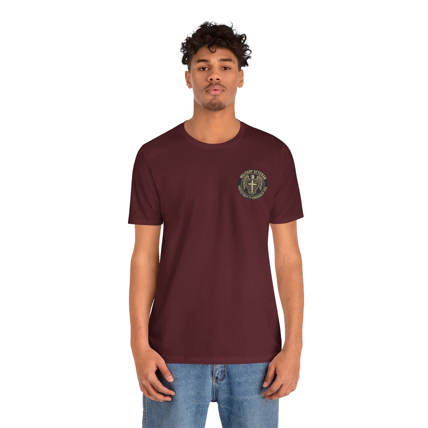 Veteran Protector Tee — "Military Veteran Protector of the Kingdom of God"