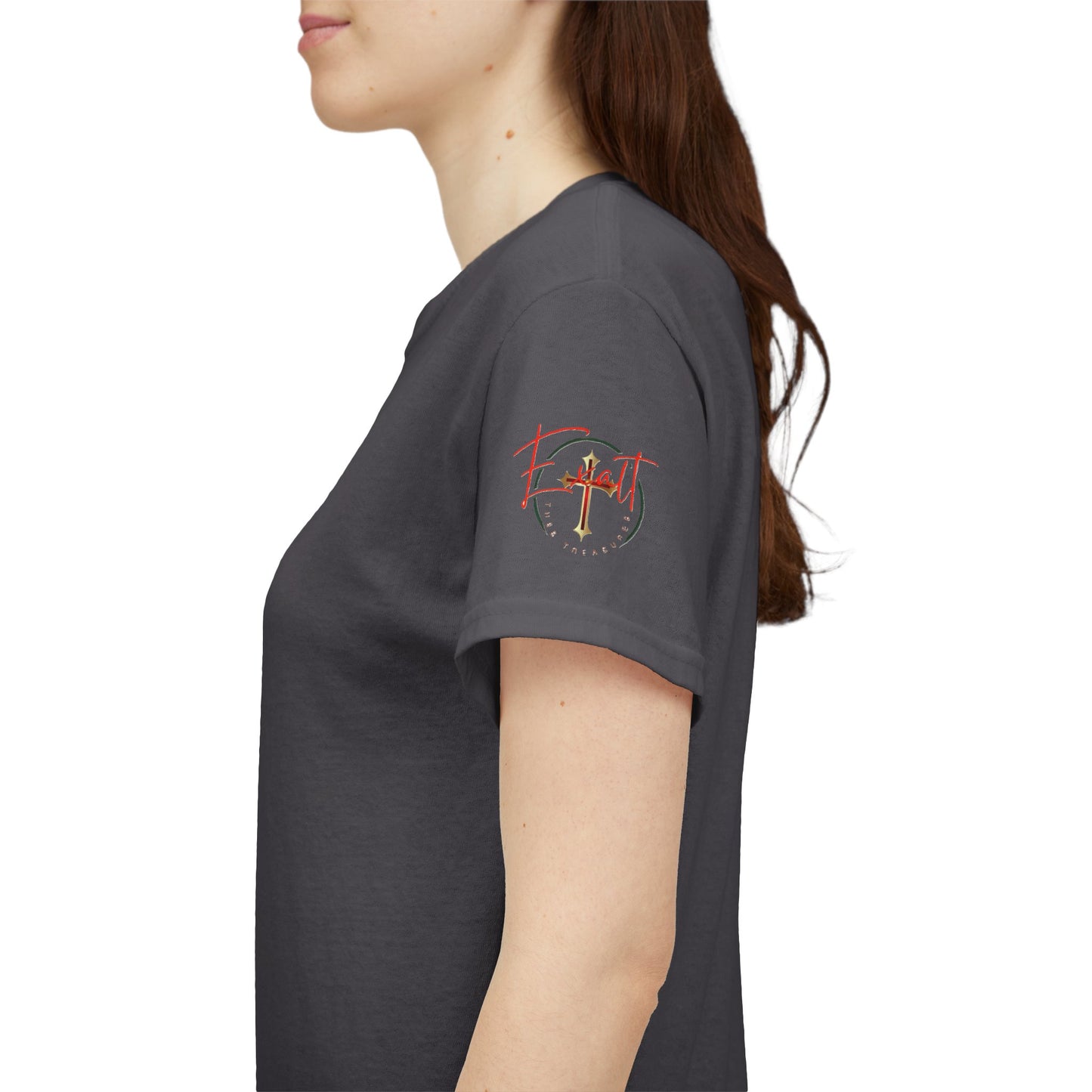 Christian Tee - Philippians 4:13 'Faith Is My Strength' (Copy)