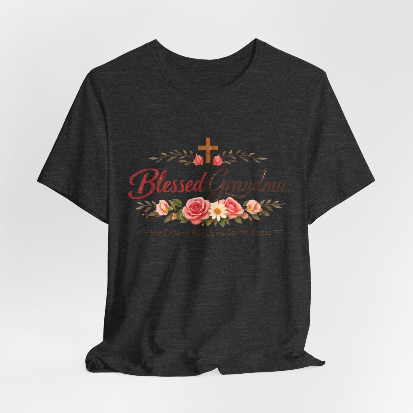 Blessed Grandma Floral Tee