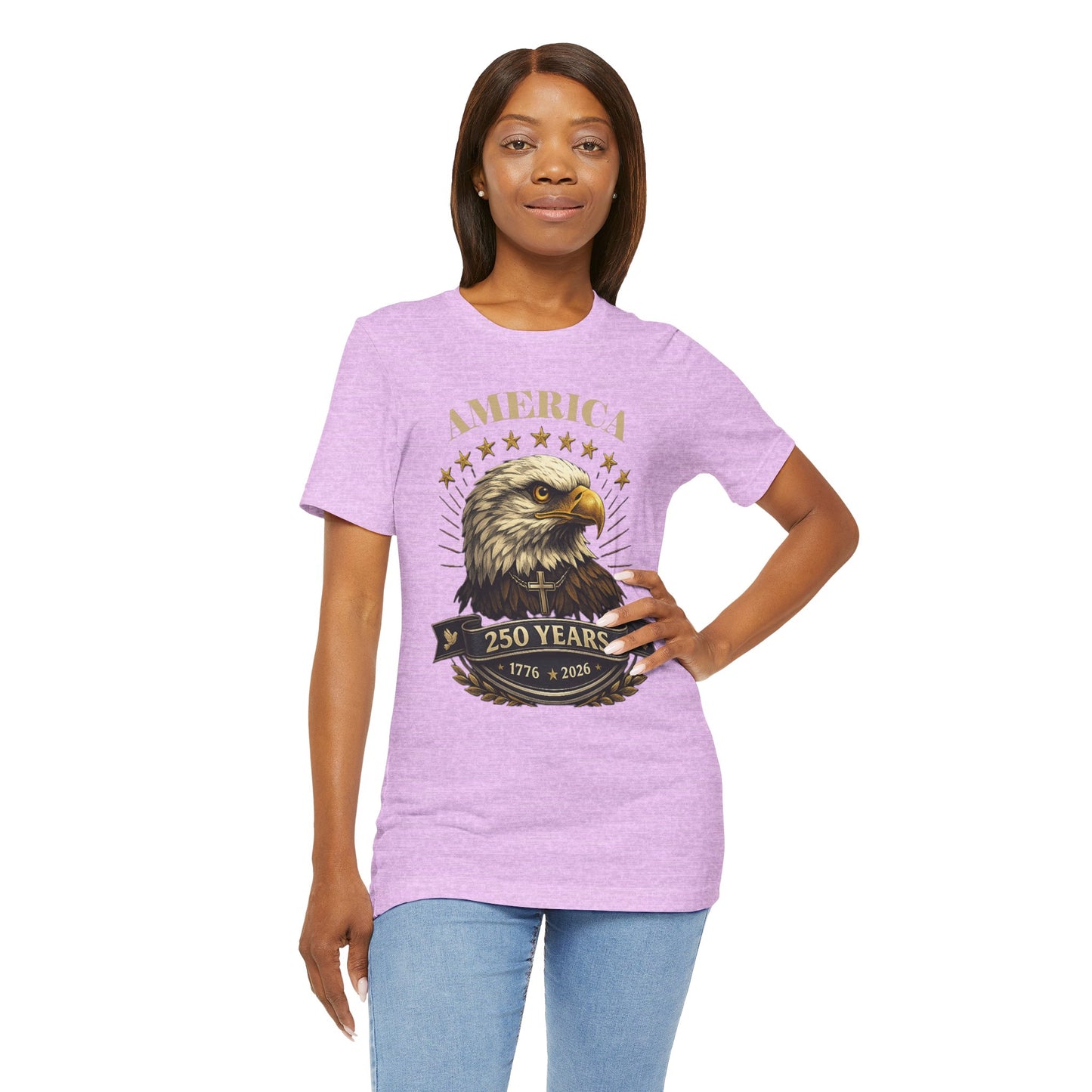 America 250th Anniversary Eagle T-Shirt — 1776–2026 Patriotic Tee