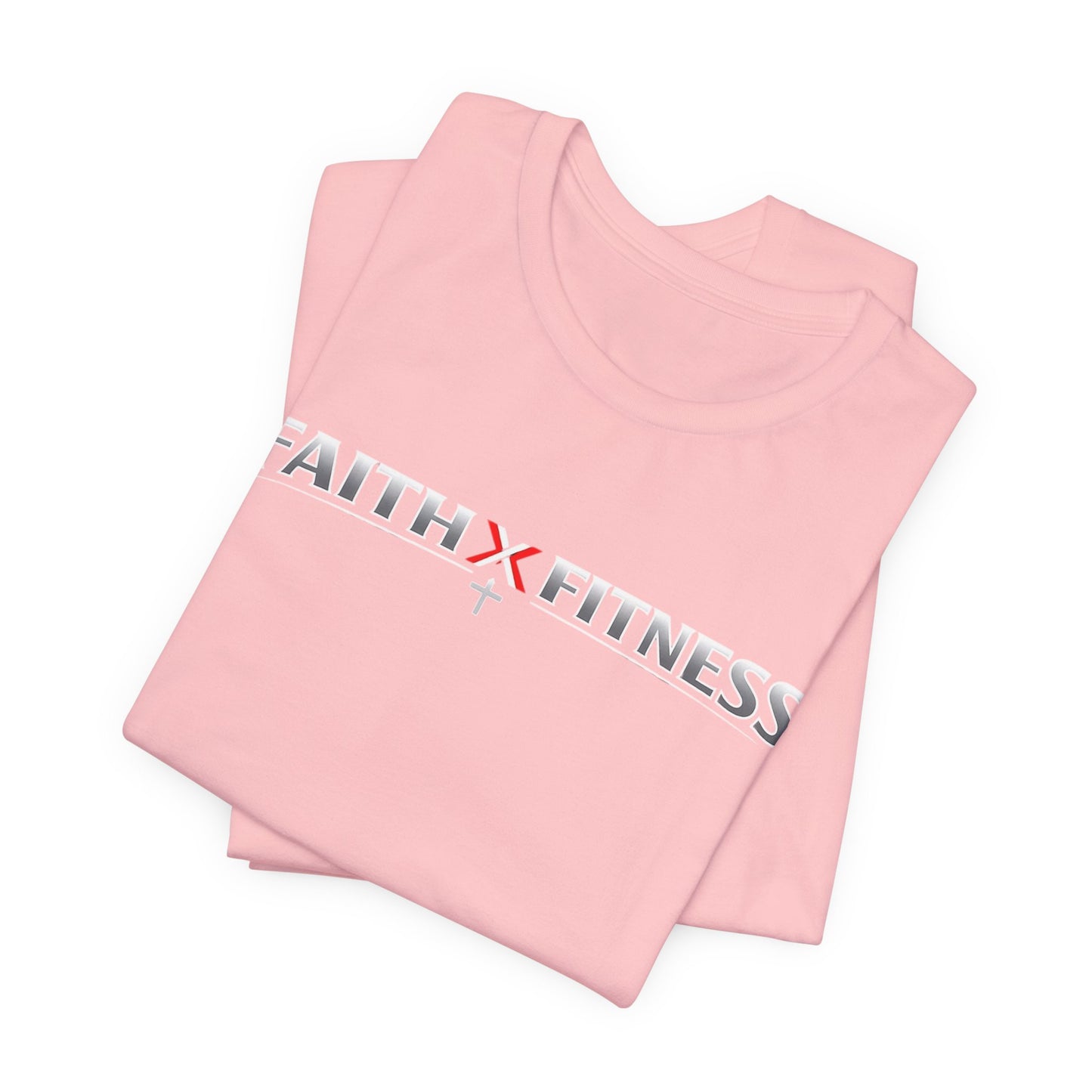 Faith x Fitness T-Shirt — Inspirational Workout Tee