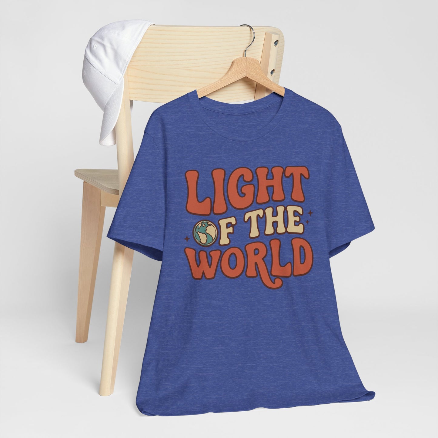 Light of the World T-Shirt — Inspirational Christian Tee
