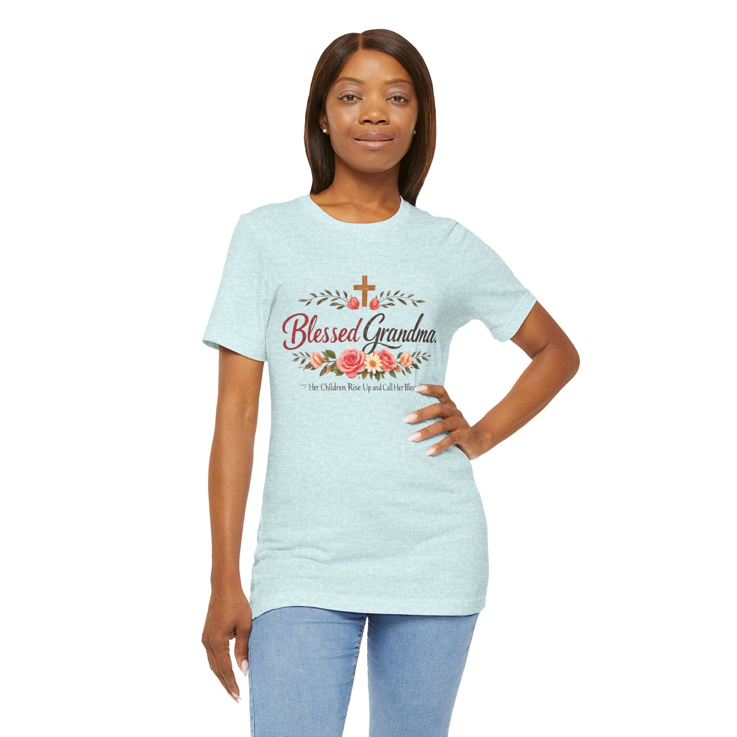 Blessed Grandma Floral Tee
