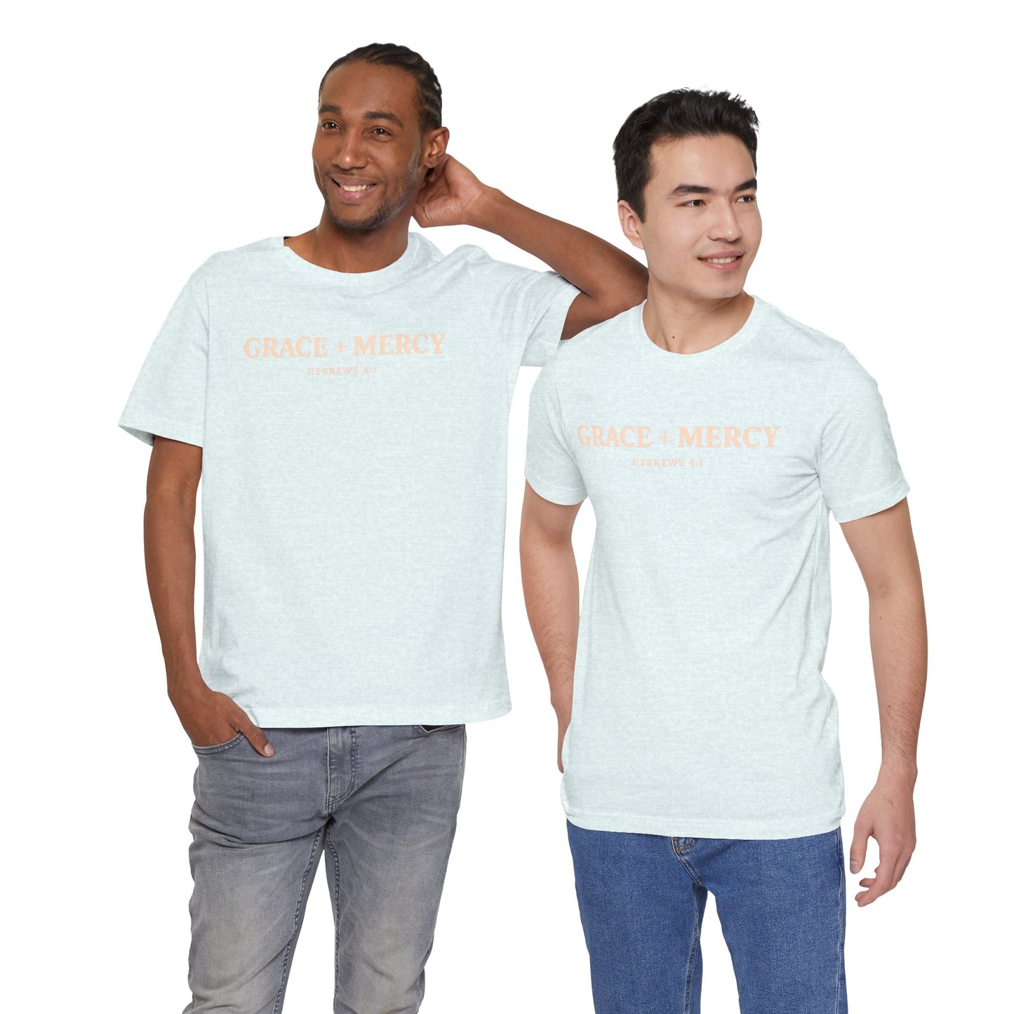 Grace + Mercy Graphic T-Shirt — Faith-Inspired Christian Tee