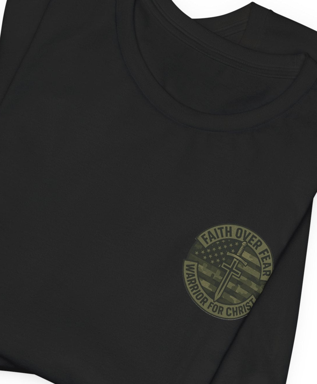 Faith Over Fear "Warrior for Christ" T-Shirt