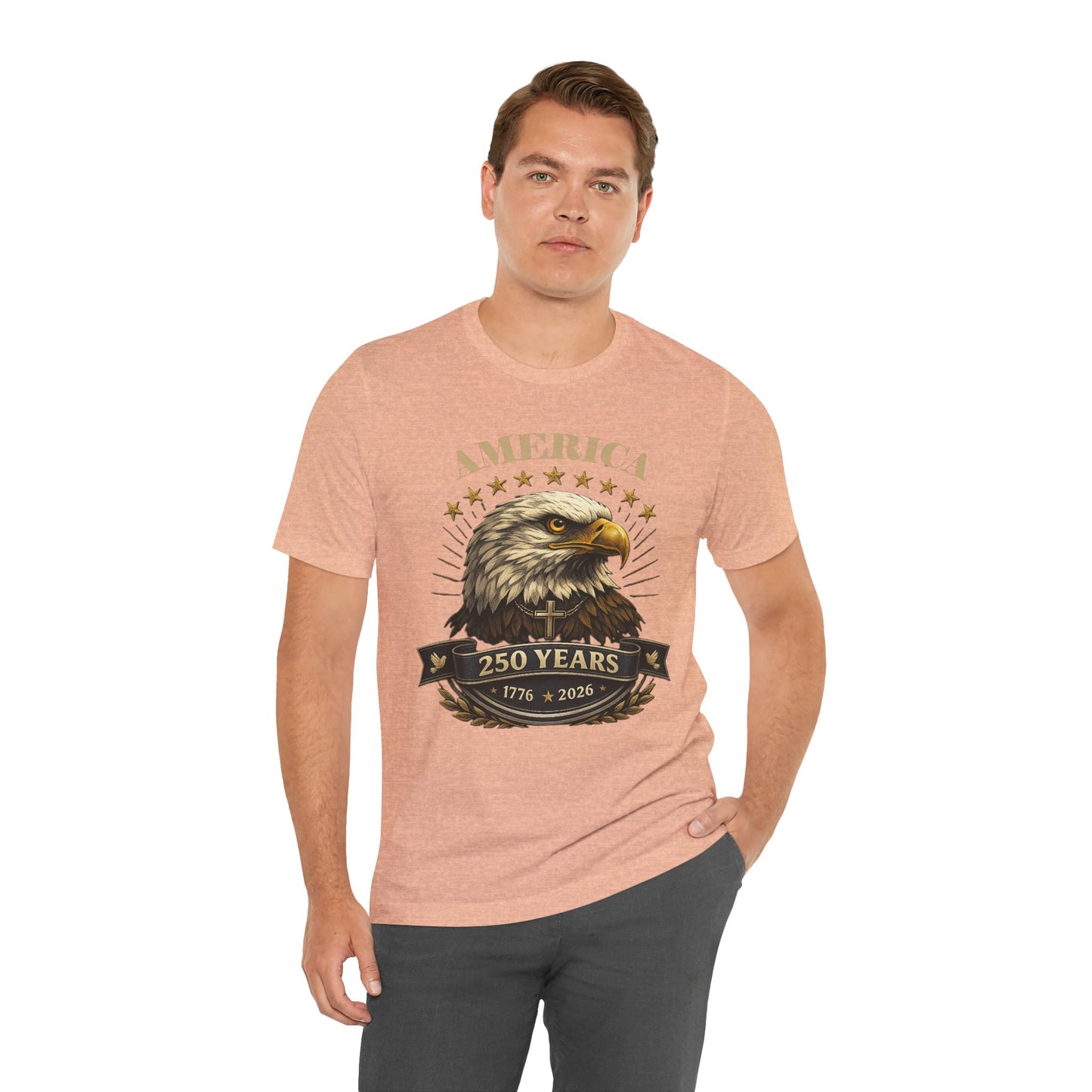 America 250th Anniversary Eagle T-Shirt — 1776–2026 Patriotic Tee