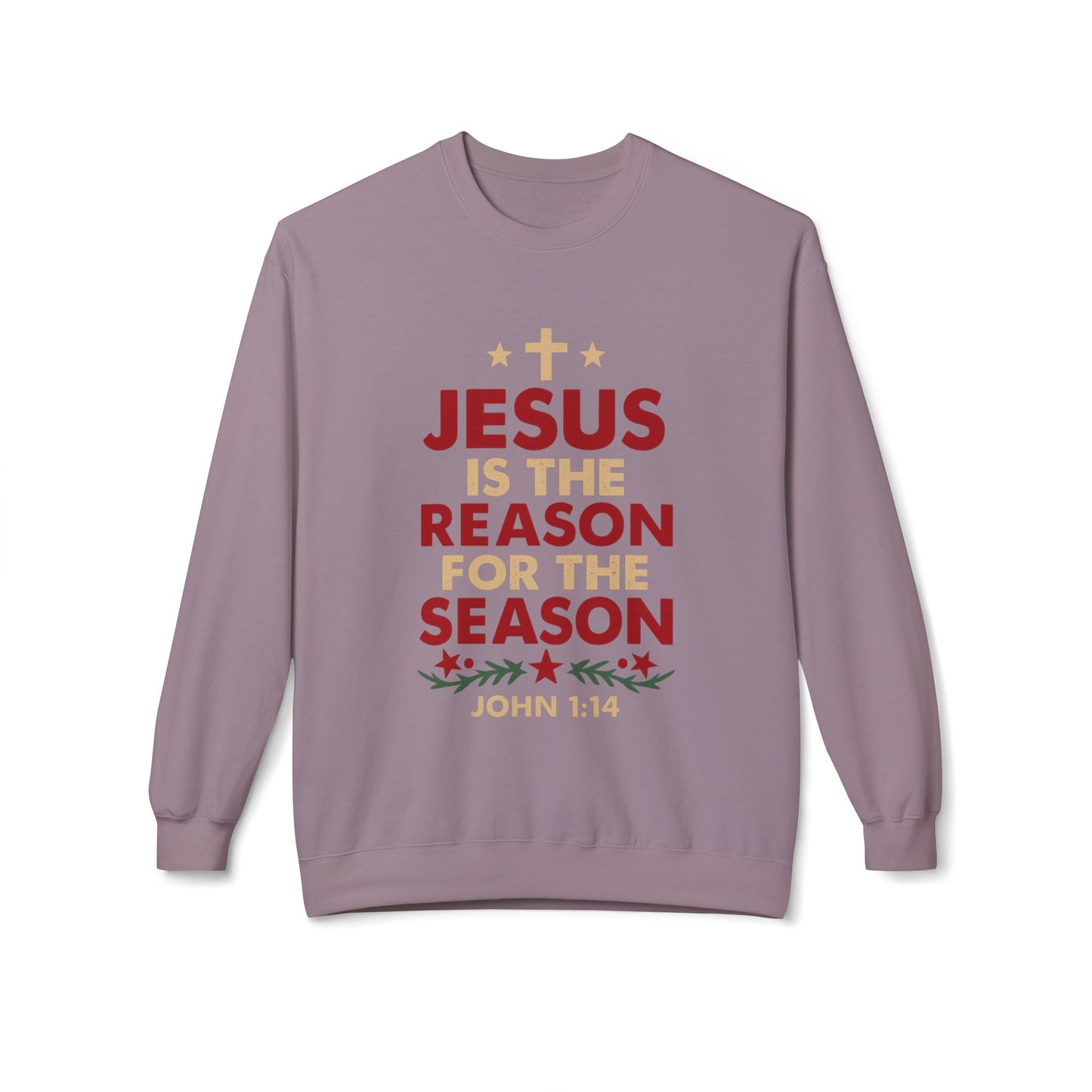 Jesus Is the Reason for the Season Crewneck Sweatshirt