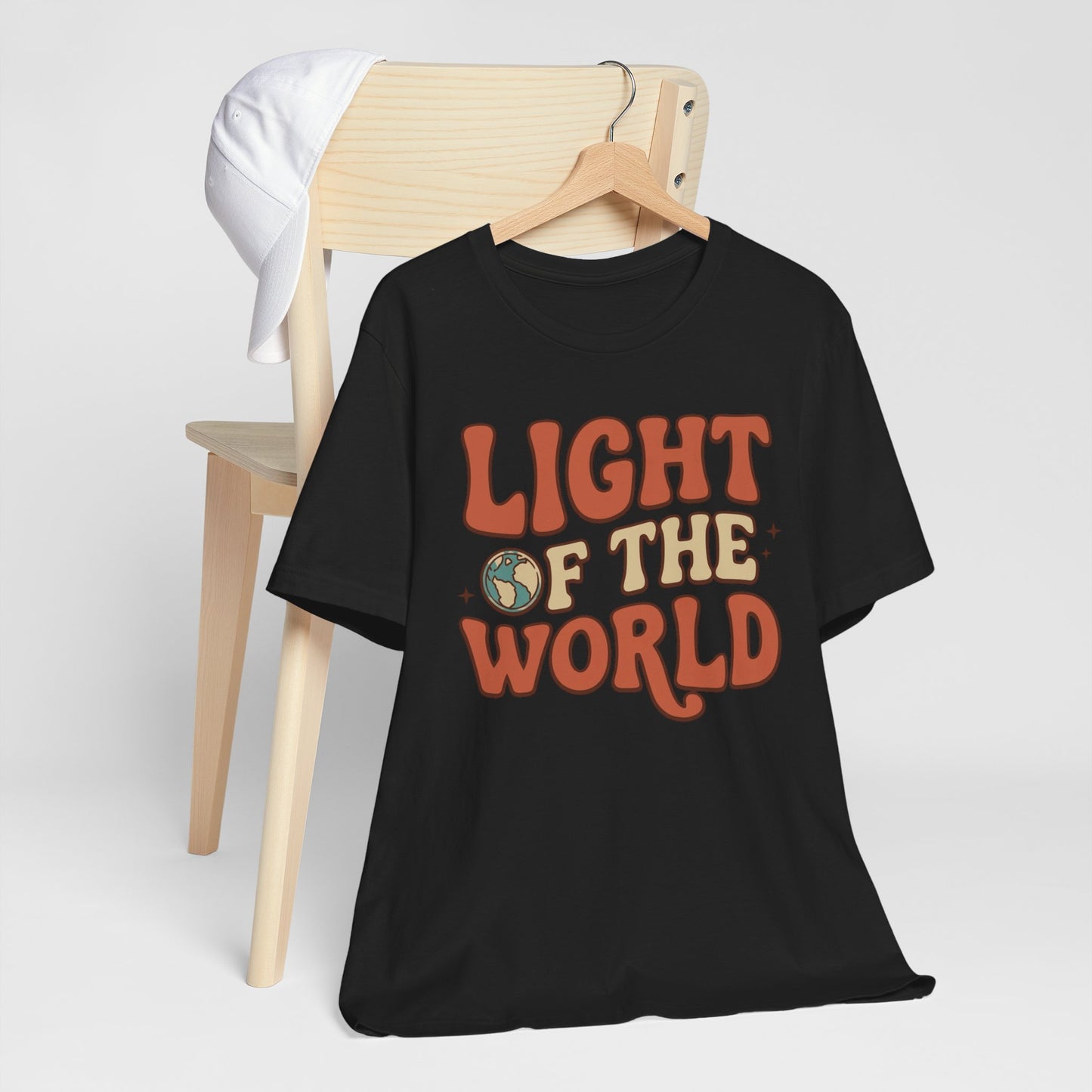 Light of the World T-Shirt — Inspirational Christian Tee