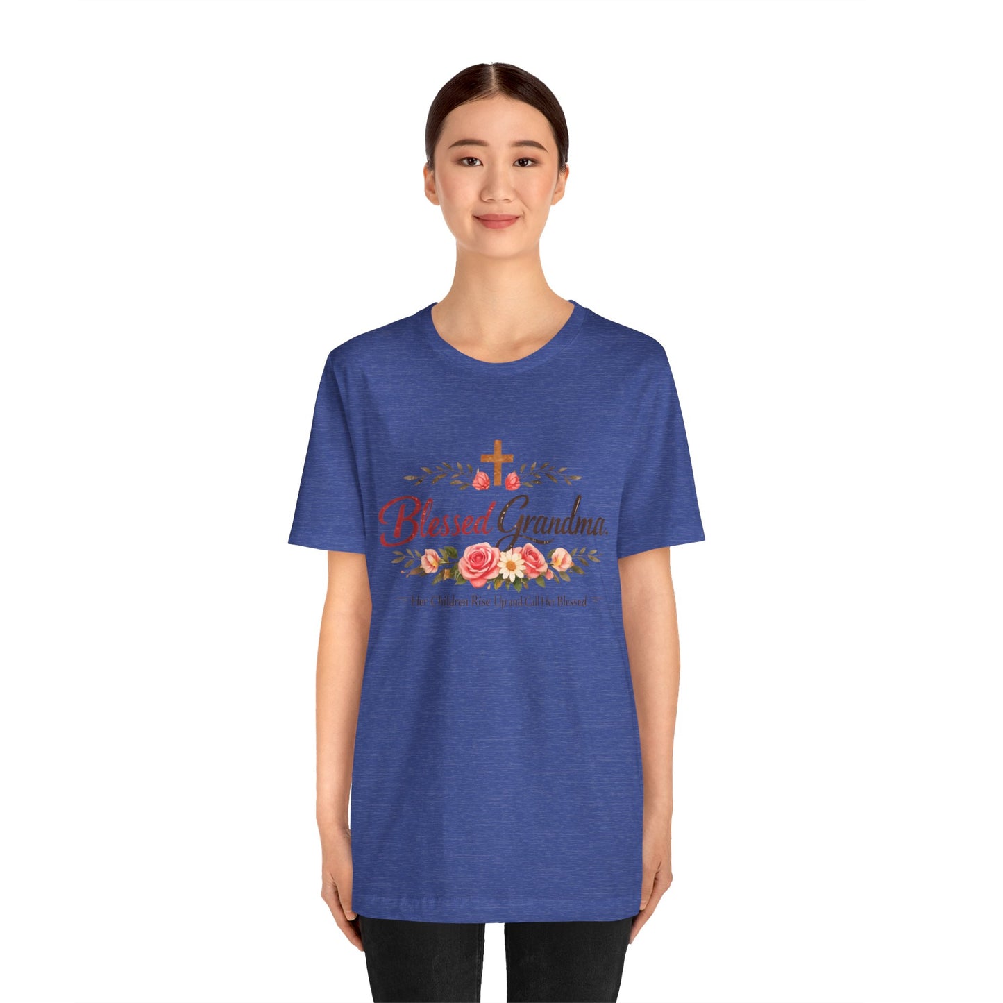 Blessed Grandma Floral Tee