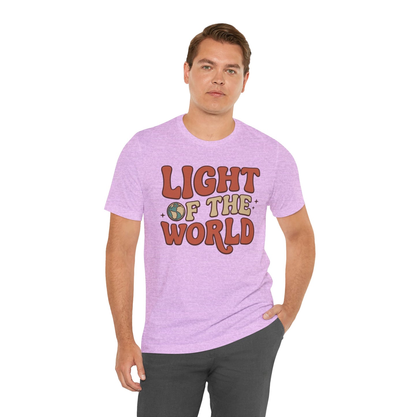 Light of the World T-Shirt — Inspirational Christian Tee