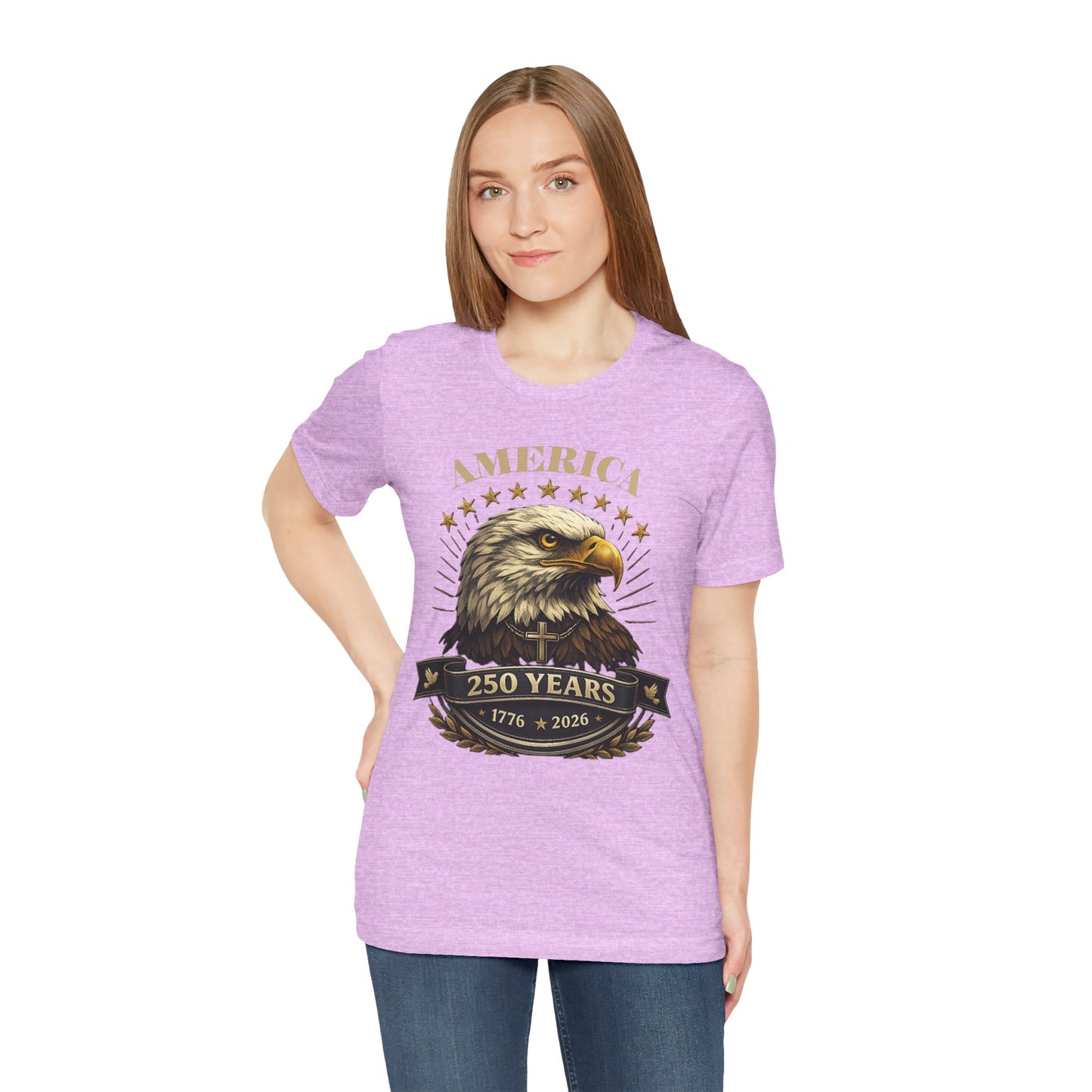 America 250th Anniversary Eagle T-Shirt — 1776–2026 Patriotic Tee