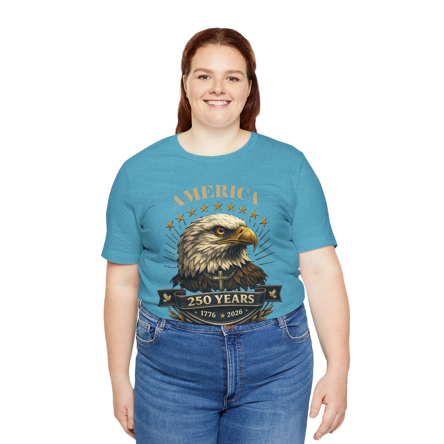 America 250th Anniversary Eagle T-Shirt — 1776–2026 Patriotic Tee