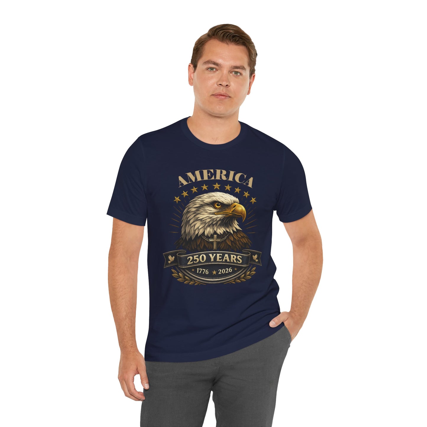 America 250th Anniversary Eagle T-Shirt — 1776–2026 Patriotic Tee