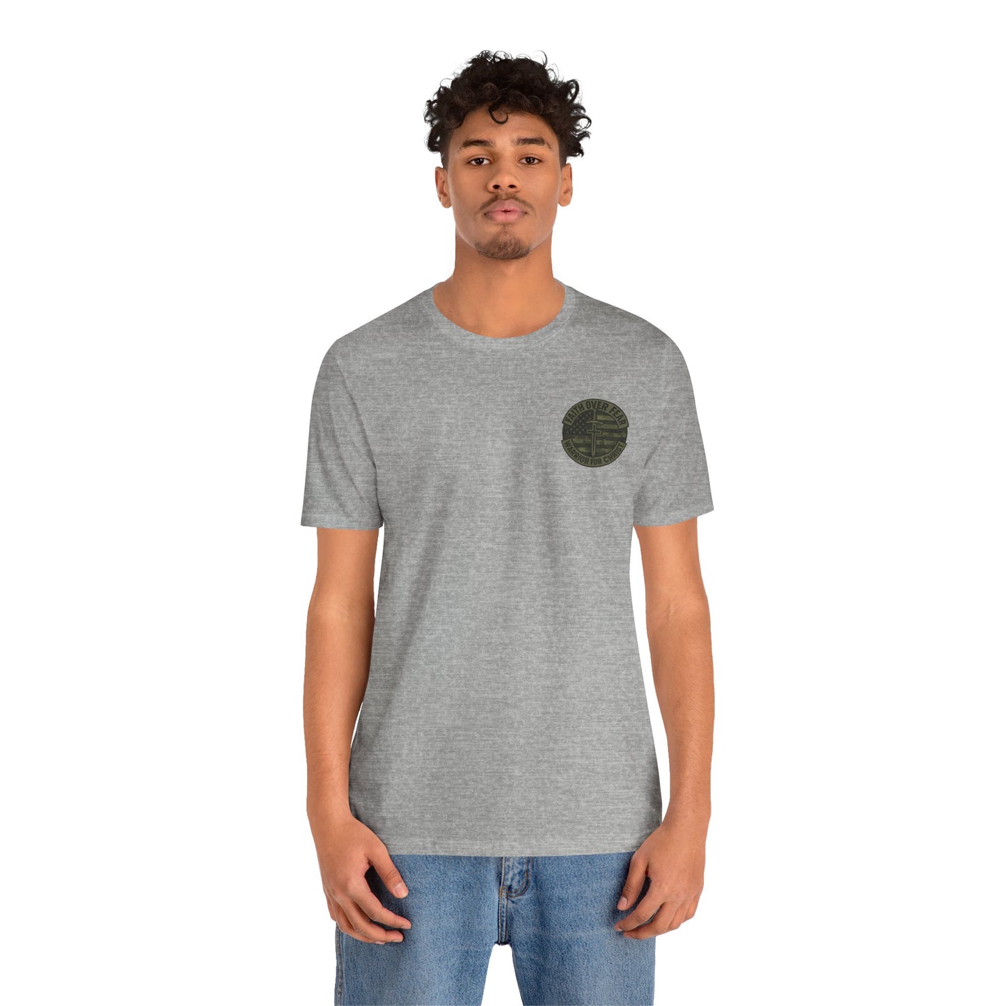 Faith Over Fear "Warrior for Christ" T-Shirt