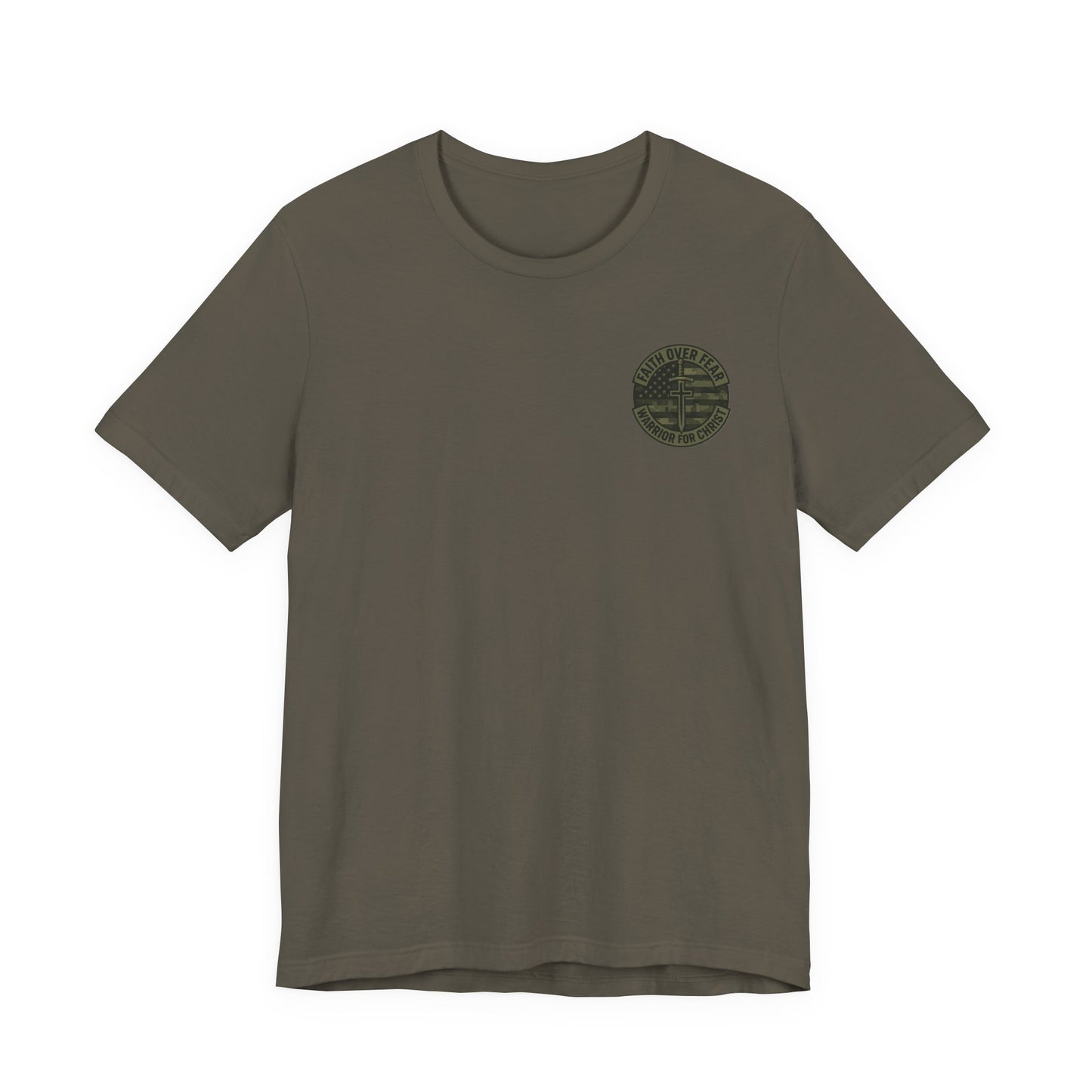 Faith Over Fear "Warrior for Christ" T-Shirt