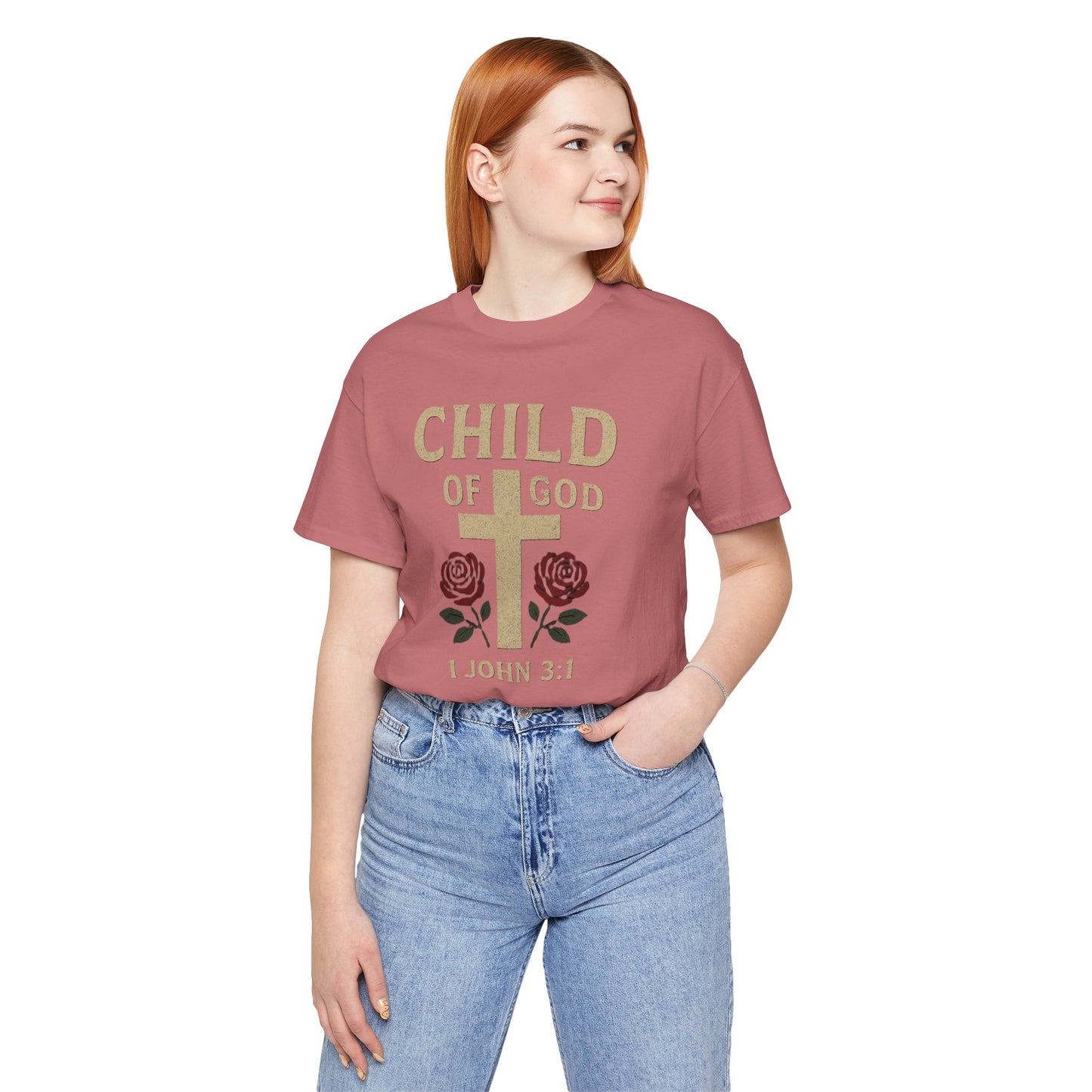 Child of God T-Shirt — 1 John 3:1 Bible Verse Christian Tee