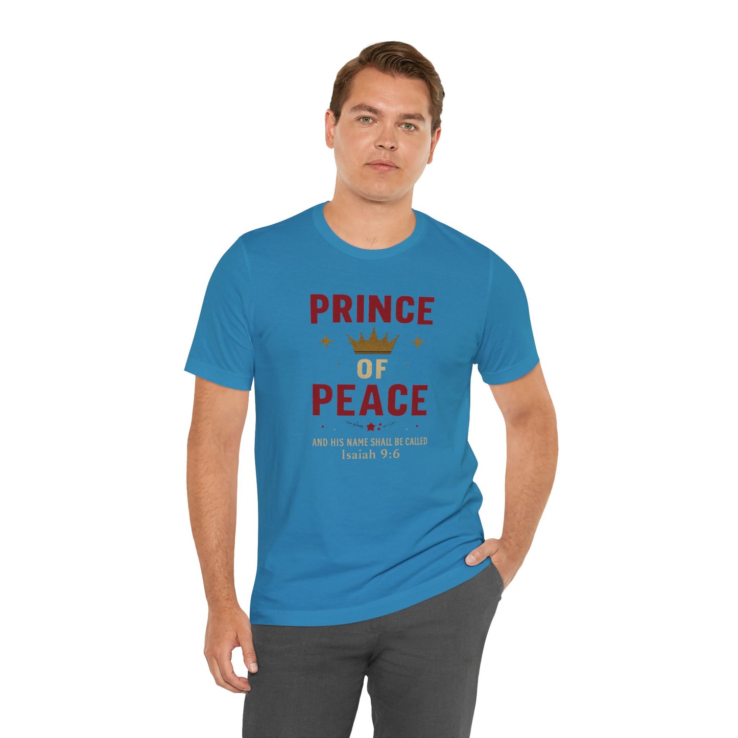 Prince of Peace Isaiah 9:6 T-Shirt — Bible Verse Christian Tee