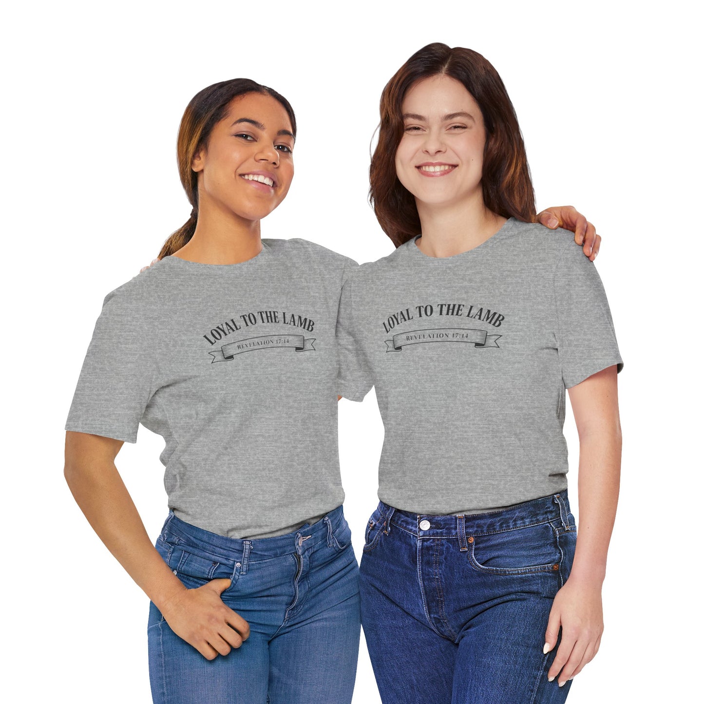 Loyal to the Lamb Tee — Christian Faith Short Sleeve T-Shirt