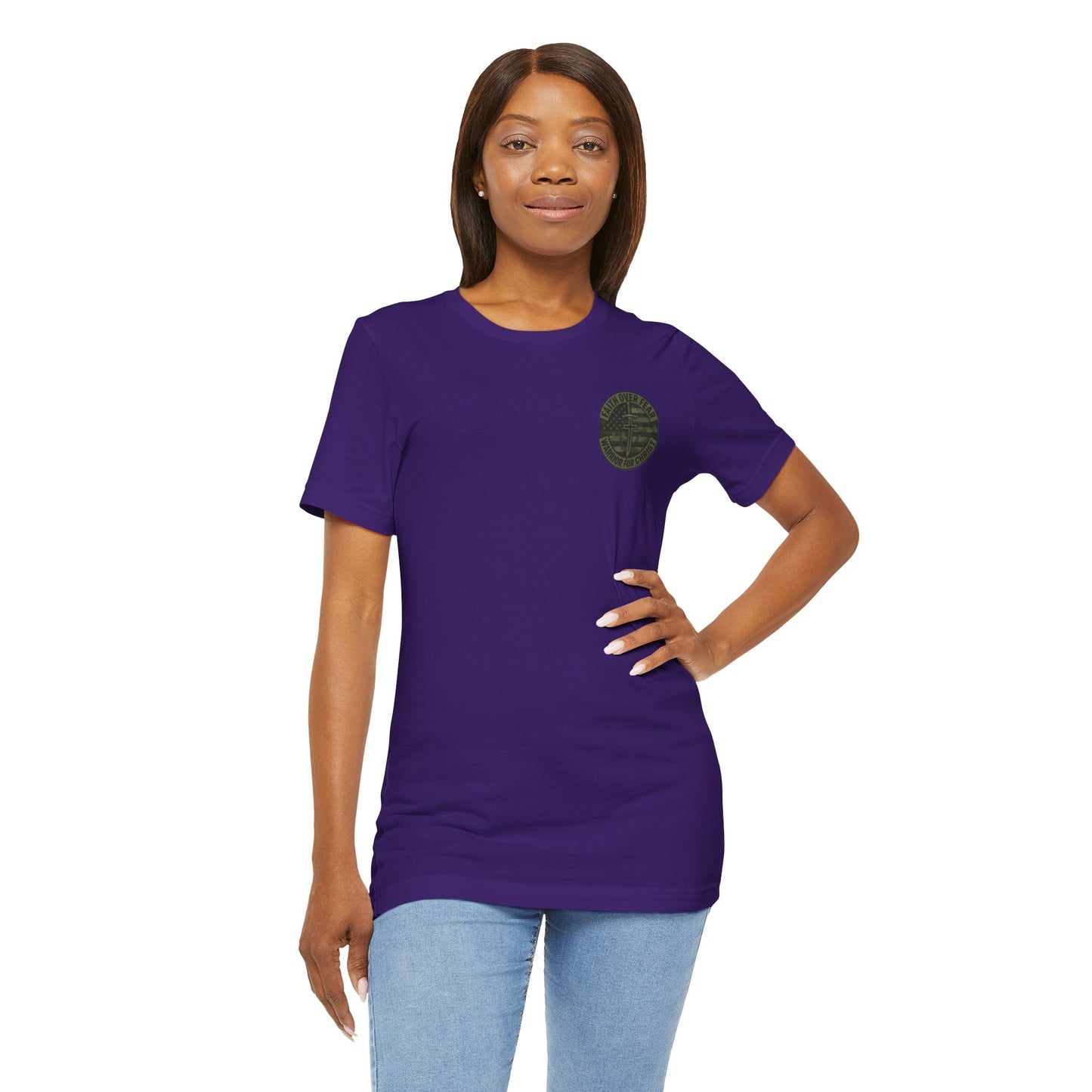 Faith Over Fear "Warrior for Christ" T-Shirt