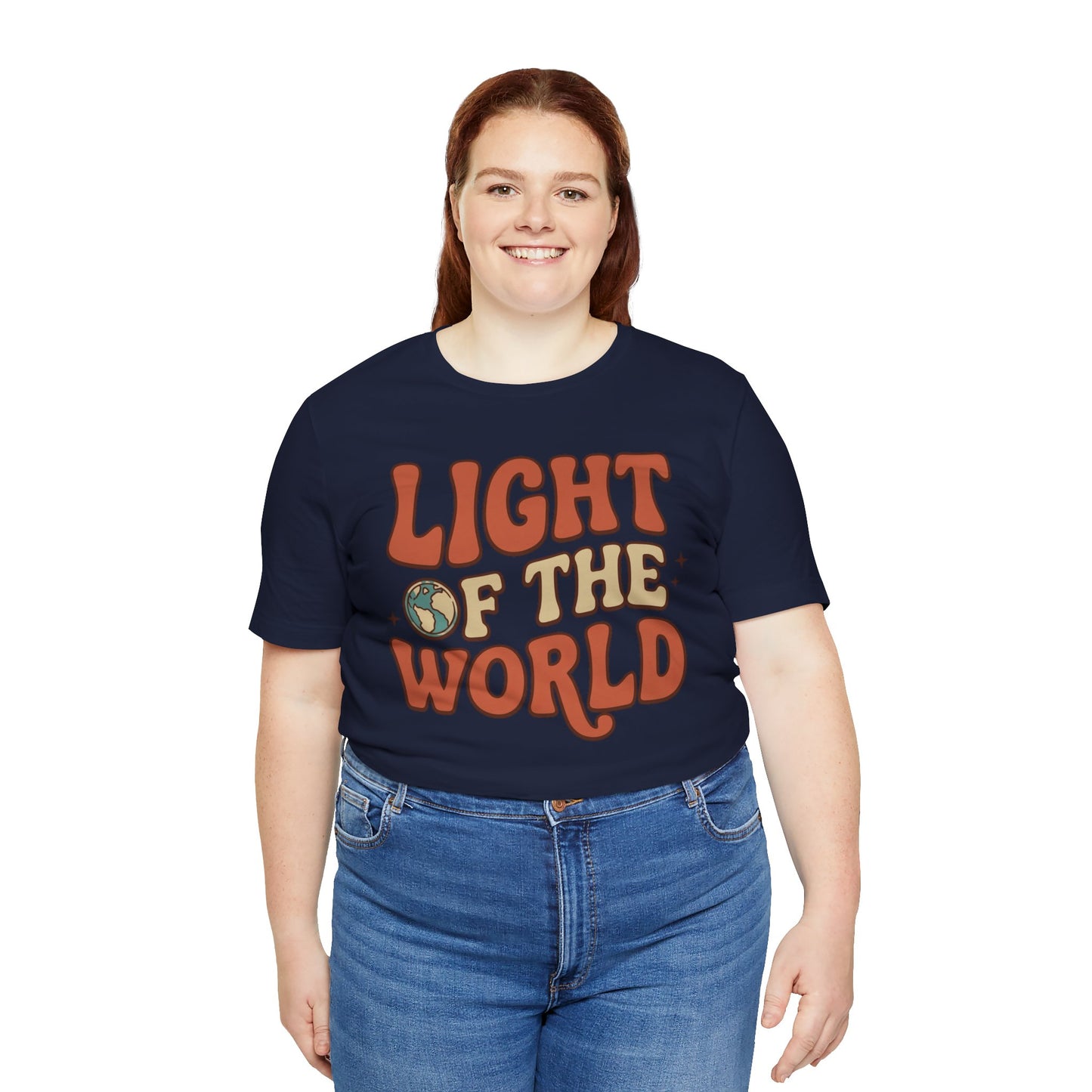 Light of the World T-Shirt — Inspirational Christian Tee