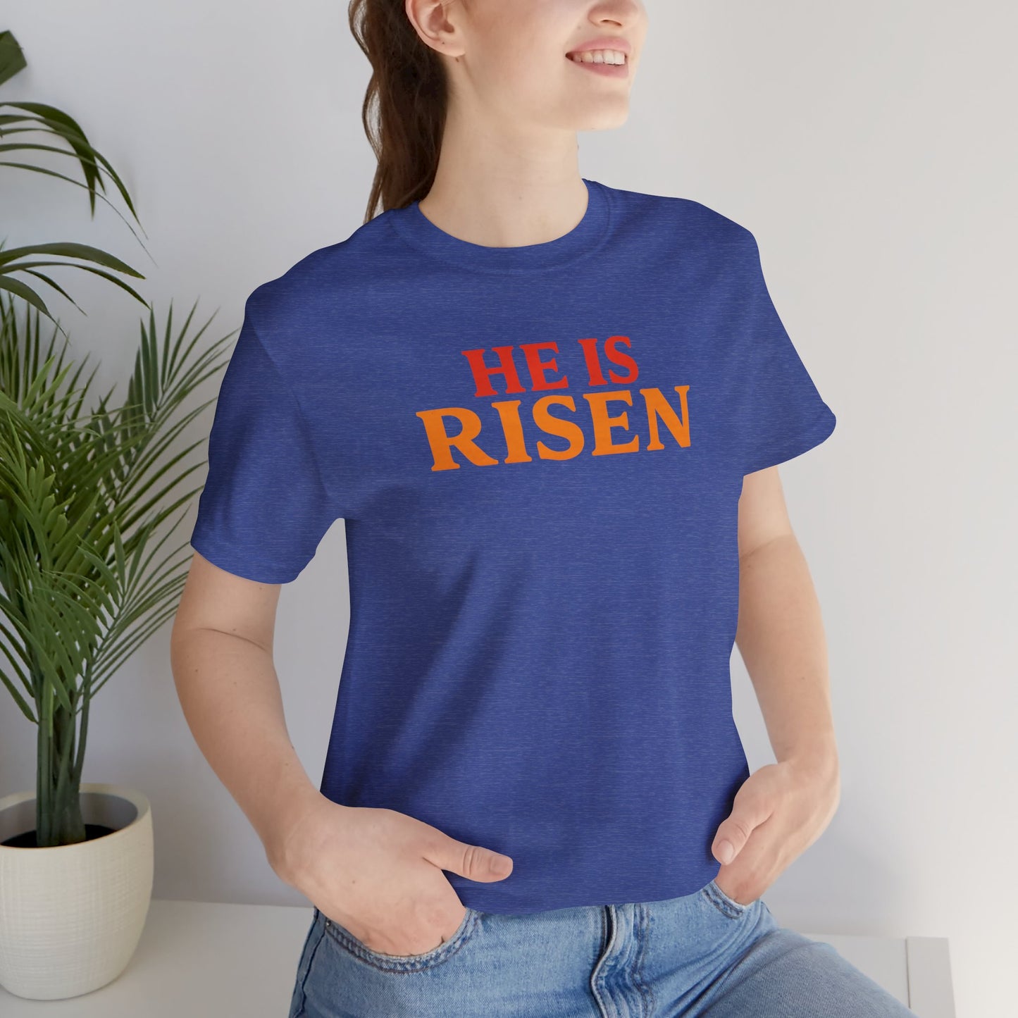He Is Risen Indeed Tee — Easter Christian Religious T-Shirt