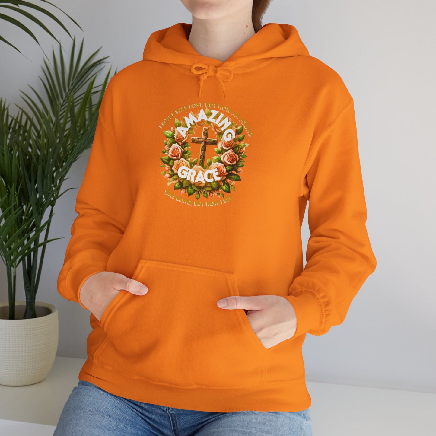 Unisex Heavy Blend™ Hooded Sweatshirt "Amazing Grace"