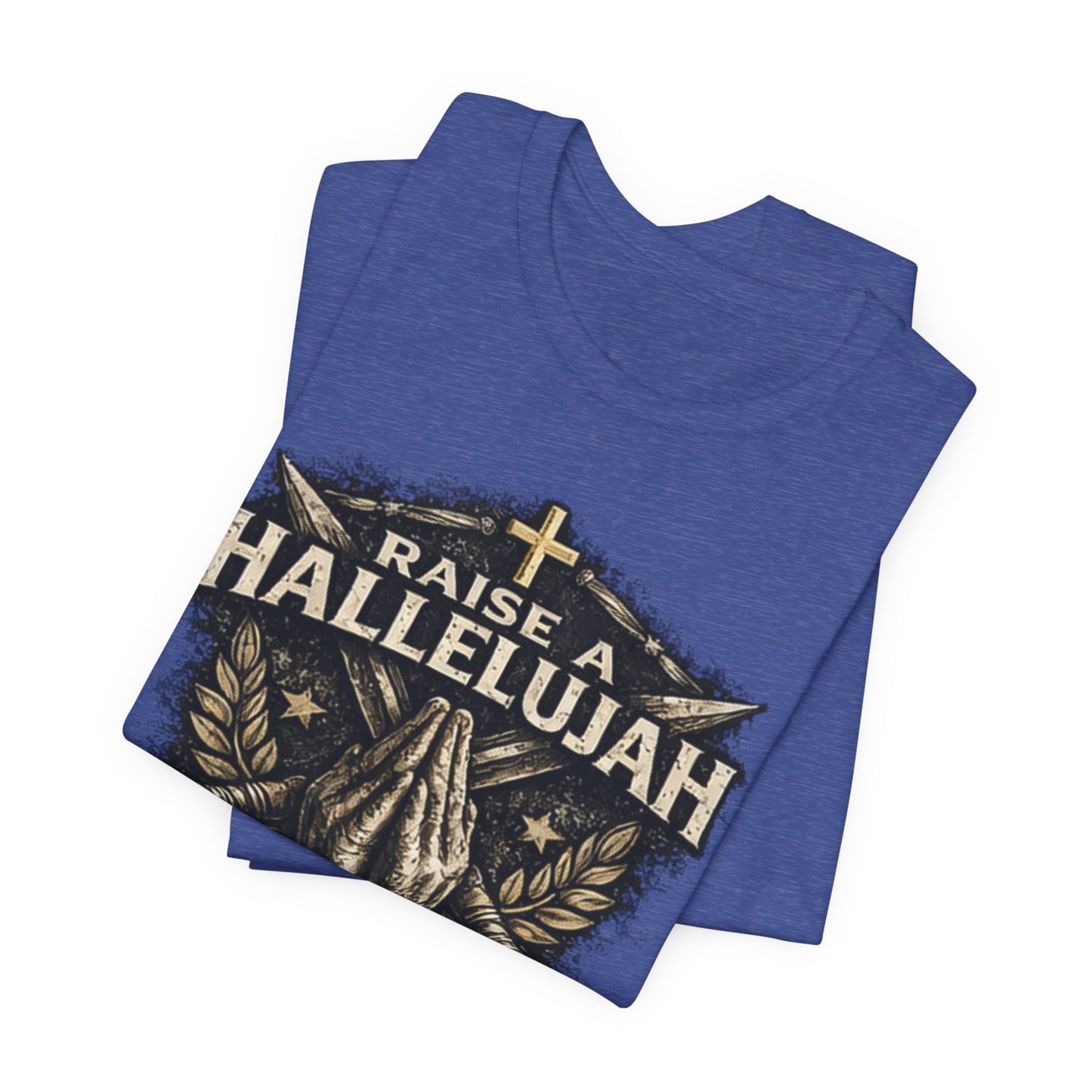 Christian T-Shirt “Raise a Hallelujah — In the Presence of My Enemies” Prayer Tee