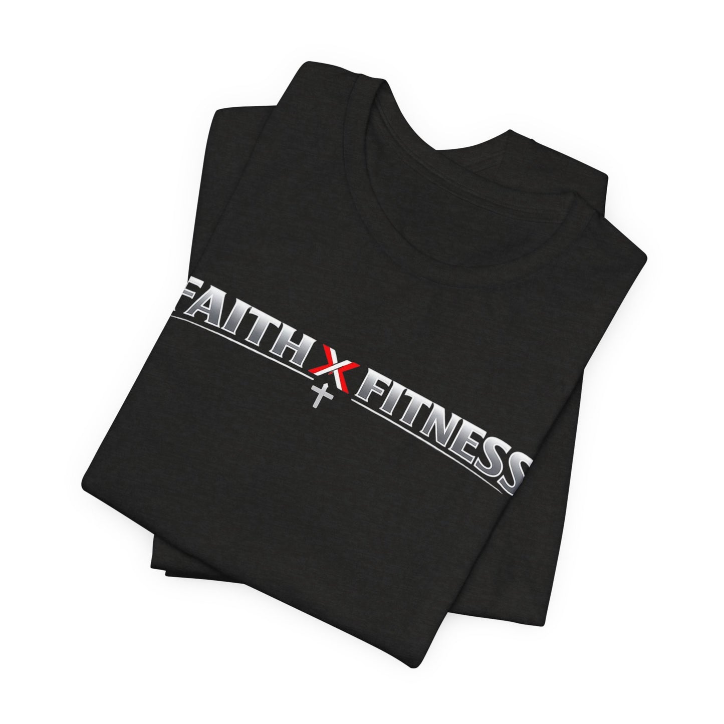 Faith x Fitness T-Shirt — Inspirational Workout Tee