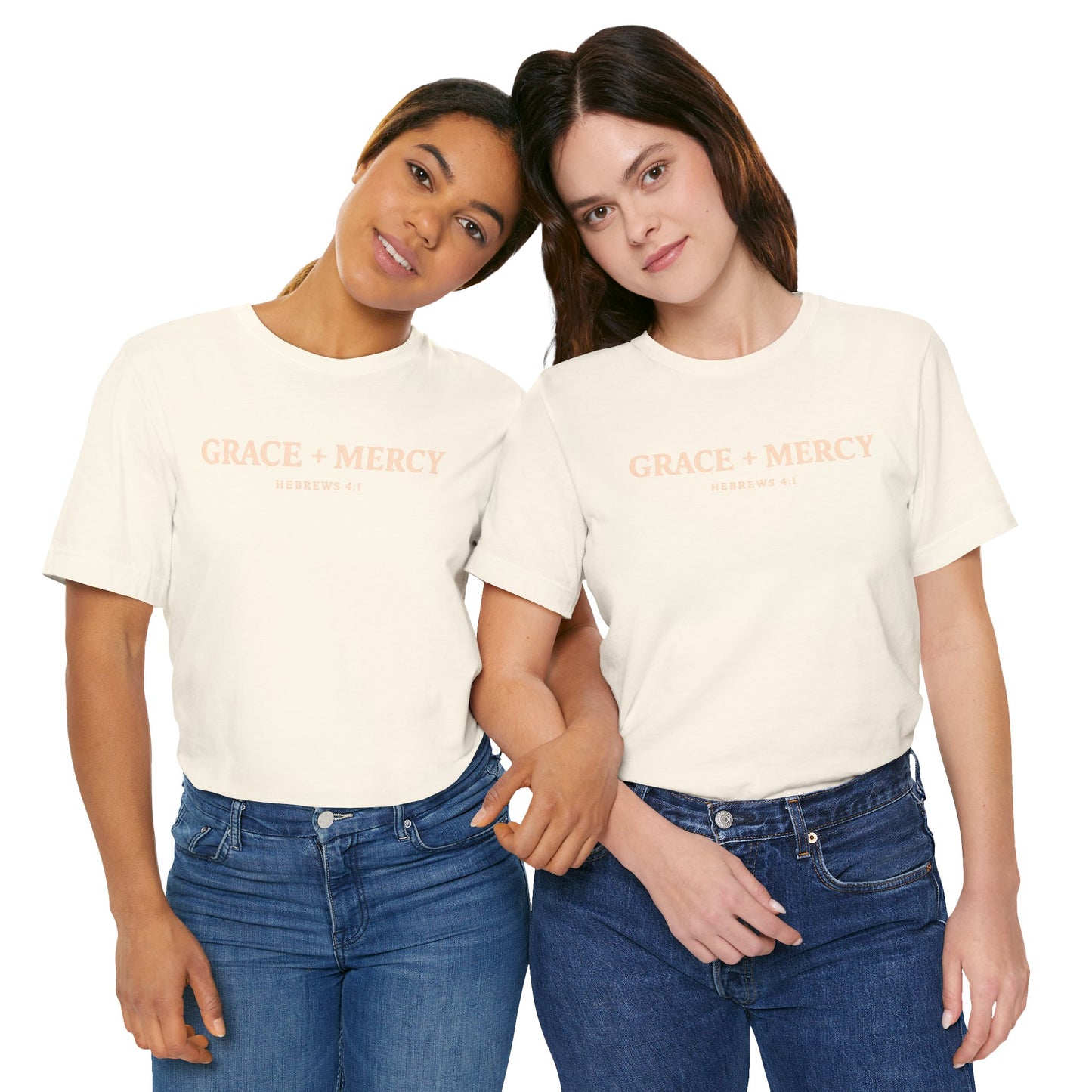Grace + Mercy Graphic T-Shirt — Faith-Inspired Christian Tee