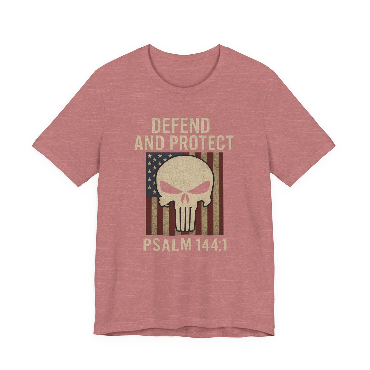 Defend and Protect Bible Verse Psalm 144:1 T-Shirt