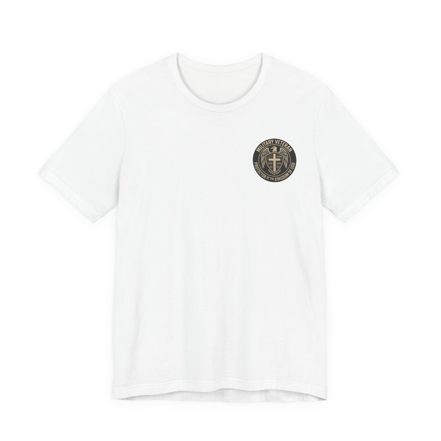 Veteran Protector Tee — "Military Veteran Protector of the Kingdom of God"