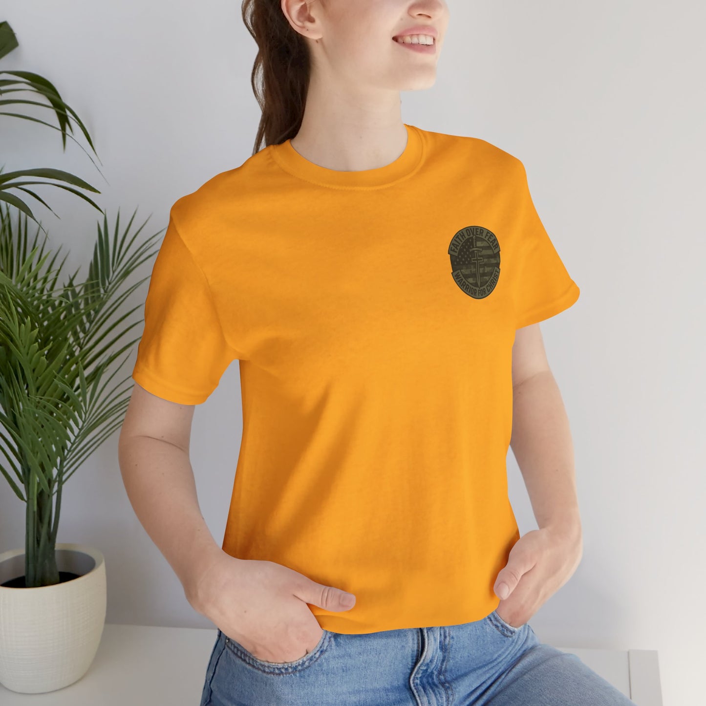 Faith Over Fear "Warrior for Christ" T-Shirt
