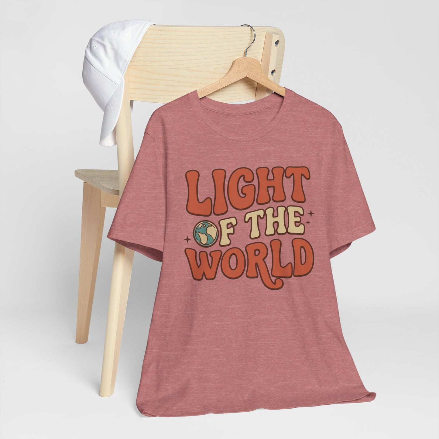 Light of the World T-Shirt — Inspirational Christian Tee