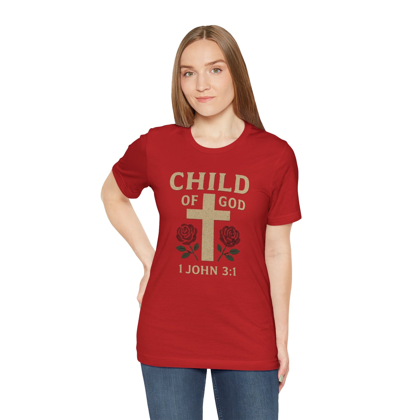 Child of God T-Shirt — 1 John 3:1 Bible Verse Christian Tee