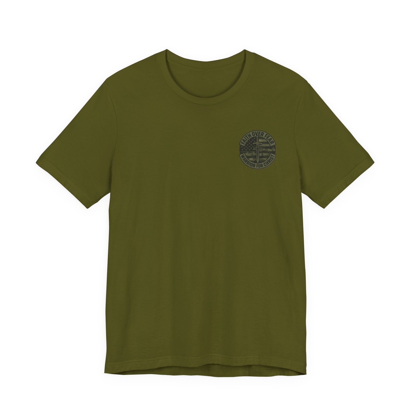 Faith Over Fear "Warrior for Christ" T-Shirt
