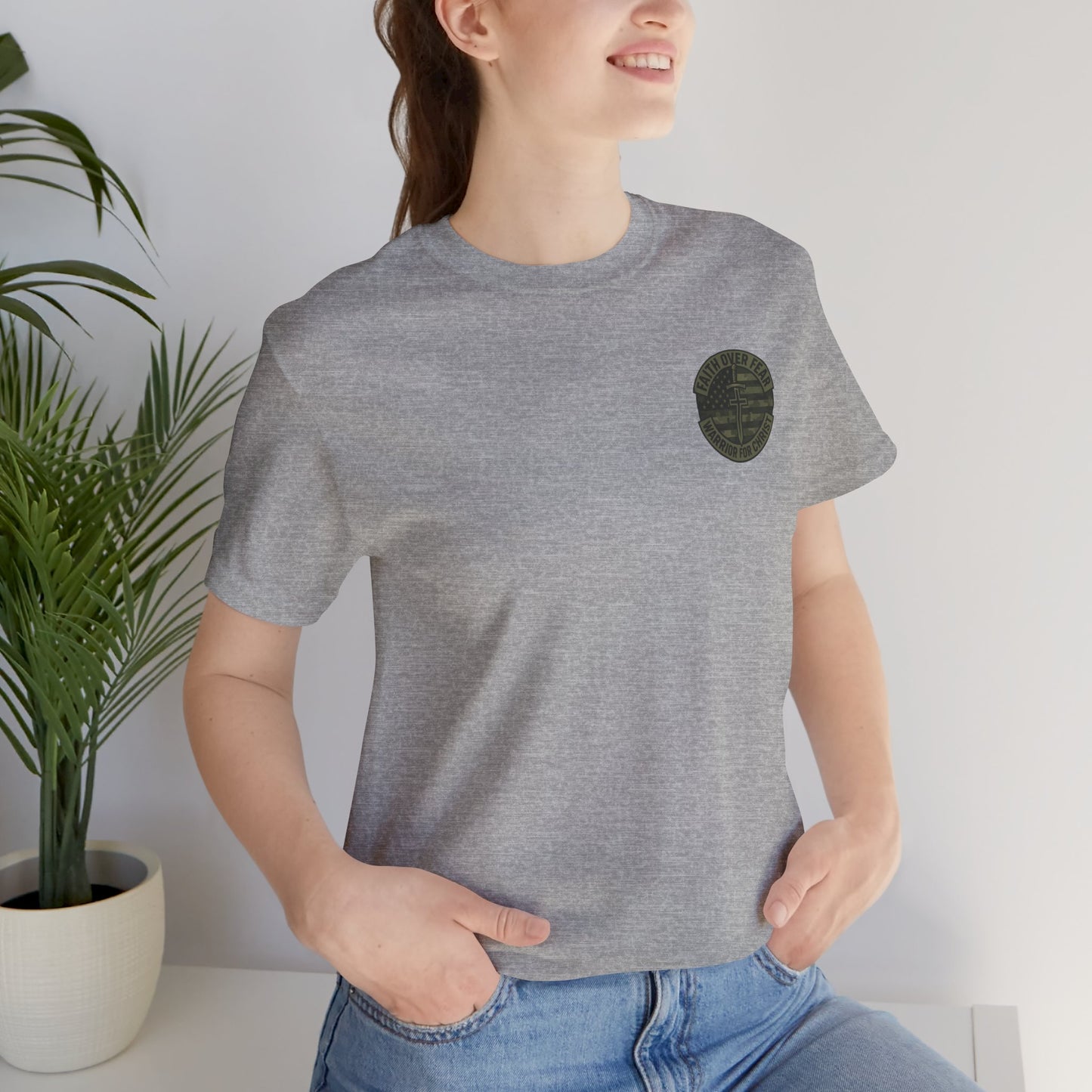 Faith Over Fear "Warrior for Christ" T-Shirt