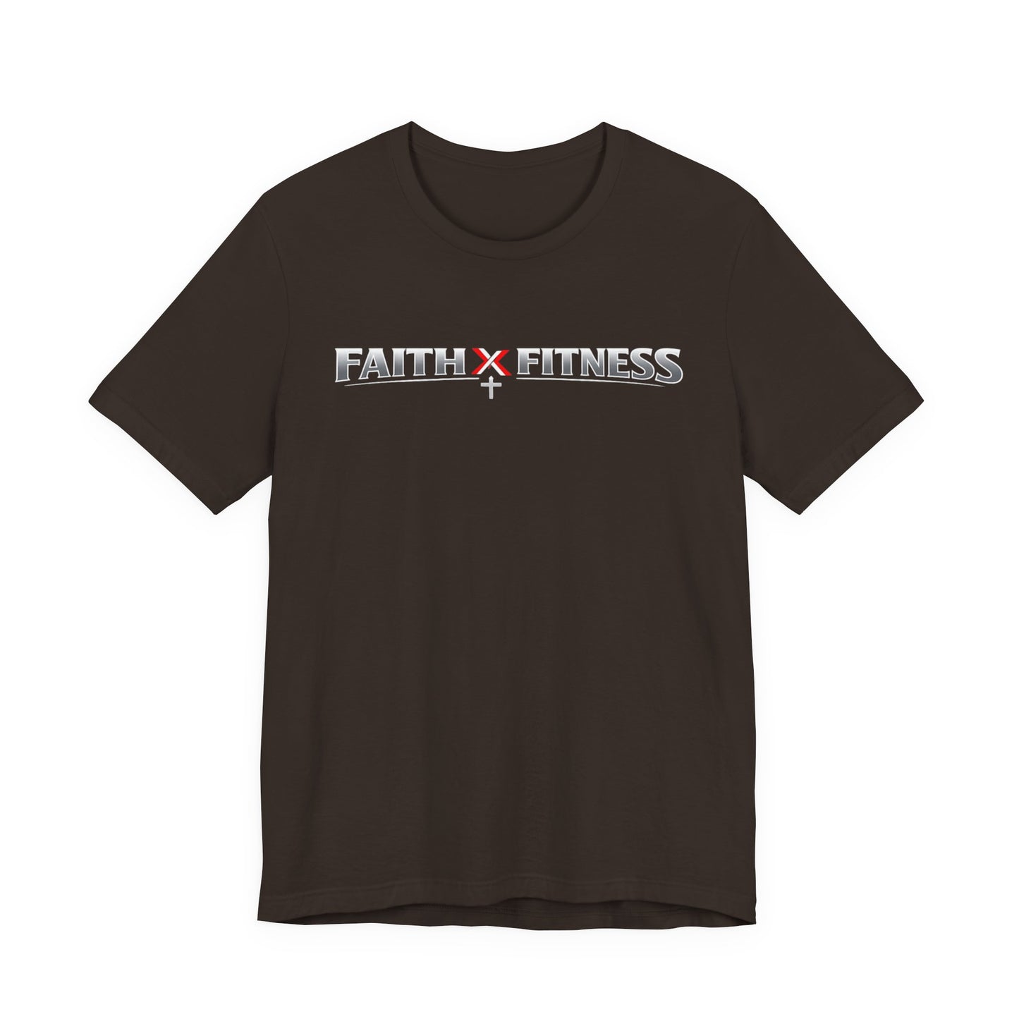 Faith x Fitness T-Shirt — Inspirational Workout Tee