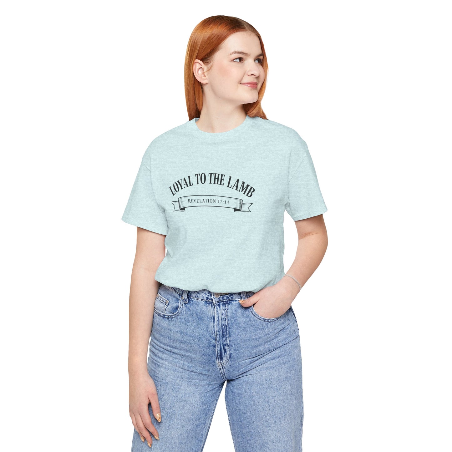 Loyal to the Lamb Tee — Christian Faith Short Sleeve T-Shirt