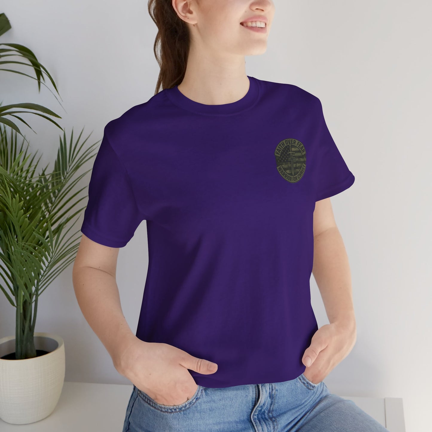Faith Over Fear "Warrior for Christ" T-Shirt