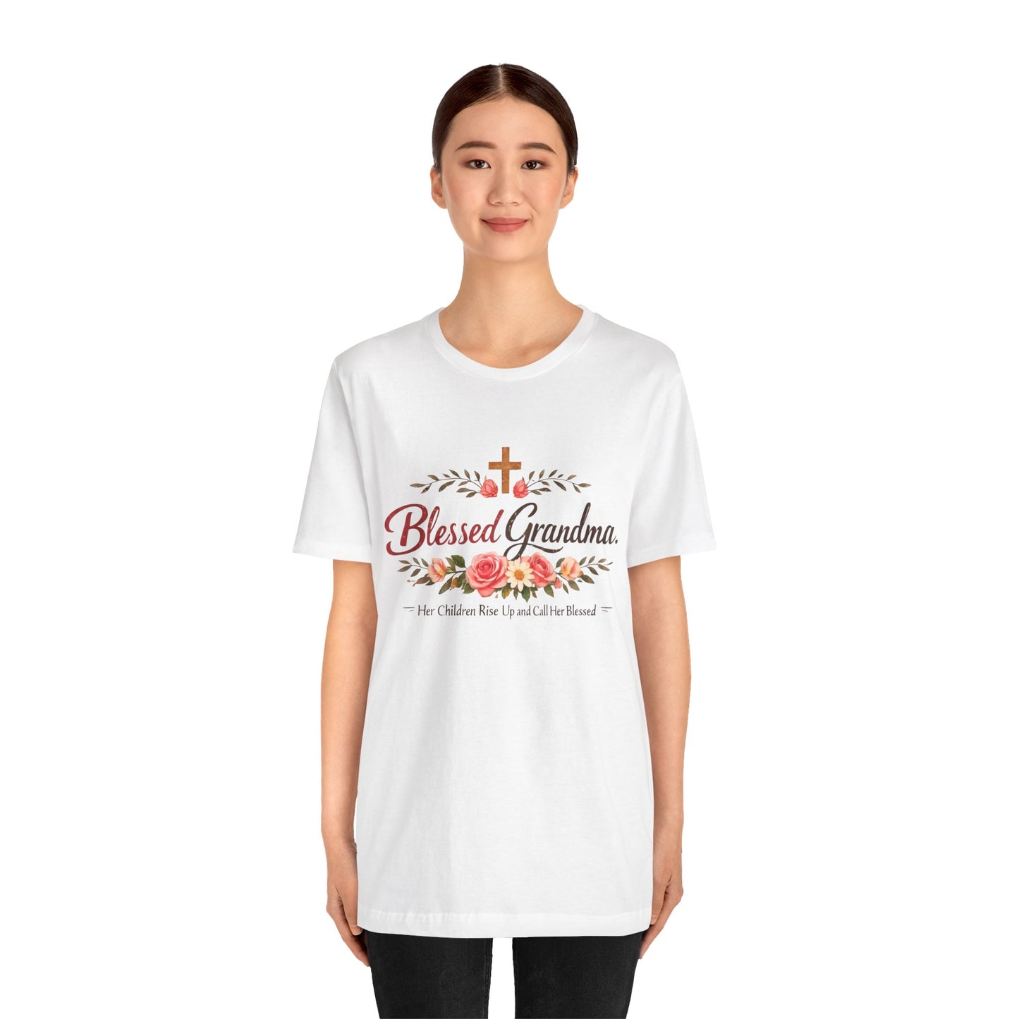 Blessed Grandma Floral Tee