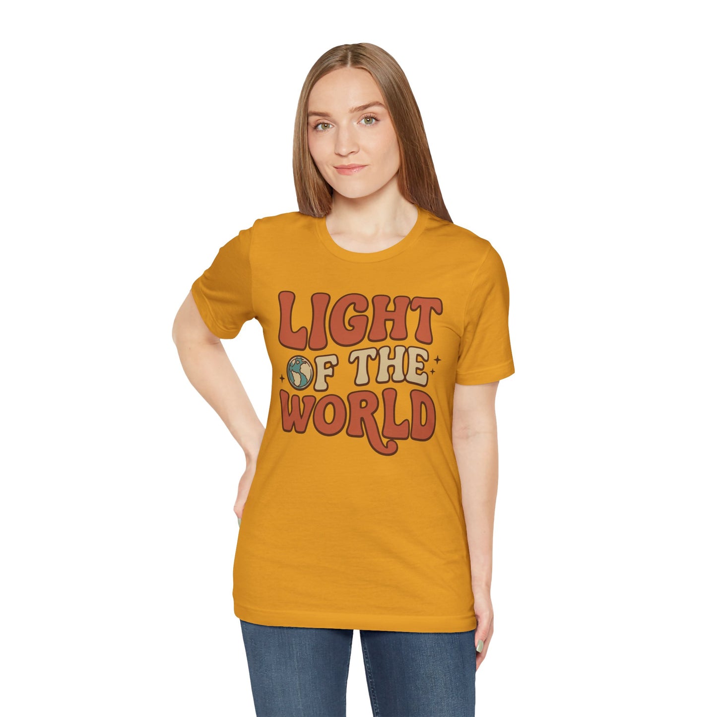 Light of the World T-Shirt — Inspirational Christian Tee
